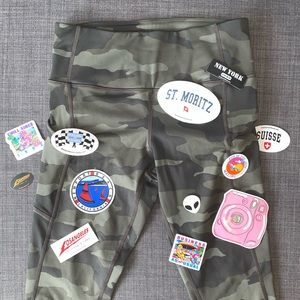 Camo Athleta Stretch Pants